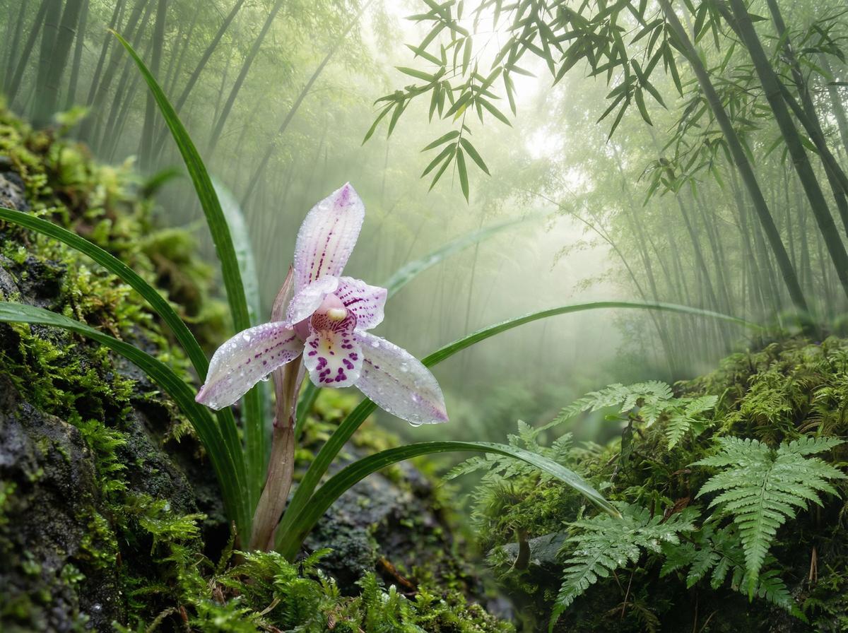 青柠视频 - 峨眉山兰花测评视频